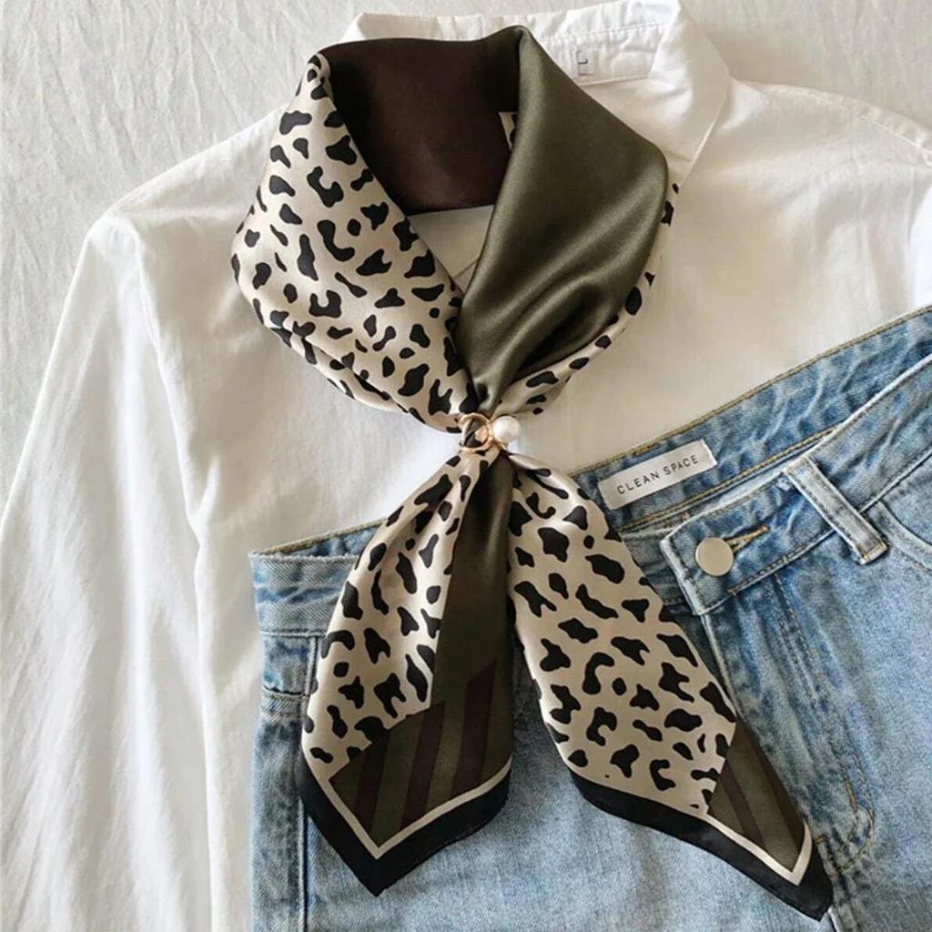 70 см розовый цветочный шелковый шарф для женщин, искусственный шелк, свежий и элегантный универсальный головной убор, одежда, сумки и квадратный шарф