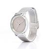 Klon Watch Solar Watch сменный ремешок Simple KLON SLIM SOLAR STYLE ENGRAVE TIME 38 мм мужские женские -SILVER MESH-