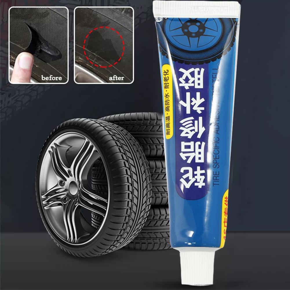Car Seal Tire Glue Crack Repair Adhesive Rubber Multifunctional Glue Bonding Accessory Automobile Sidewall Puncture Motorcy C0L3