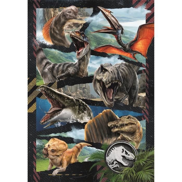 CLEMENTONI - 300 pièces Super - Jurassic World, Renaissance