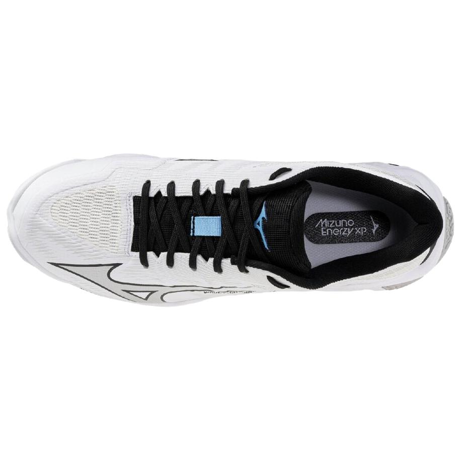 Mizuno Кроссовки Wave Lightning Elite Wide Белые Черные Унисекс V1GA260151