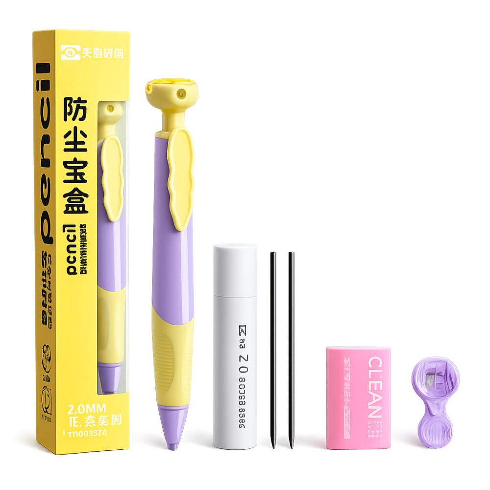 Posture Correction Automatic Pencil Built-in Sharpener Writing Pencils  Handwriting Training
