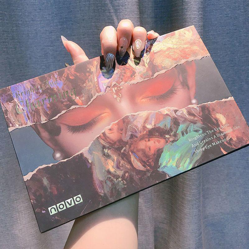 Палетка теней для век в 40 оттенках земли: Матовые, мерцающие и глиттерные оттенки для стойкого, универсального макияжа