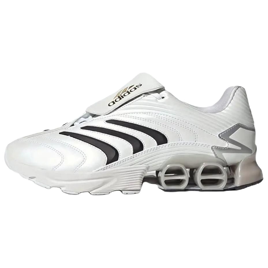 adidas Кроссовки Predator Megaride White Black Unisex Cloud-White Core-Black Gold-Metallic JP7121
