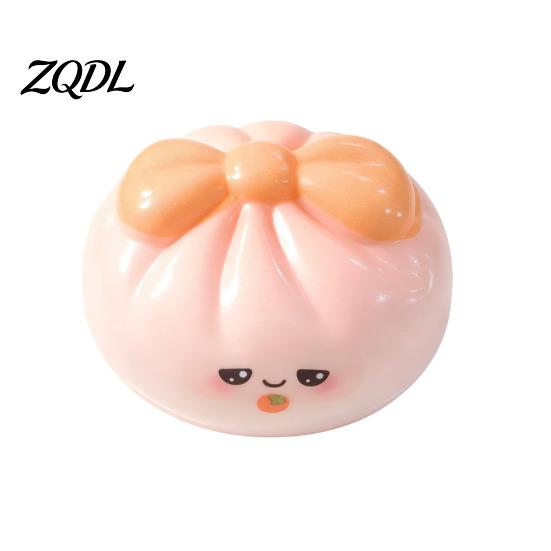 Stress Reducer for Travel Colorful Bun Squeeze Toy, Soft Sensory Fidget Cute Tension Relief Hand Grip Toy Adults Kids Anxiety Toys