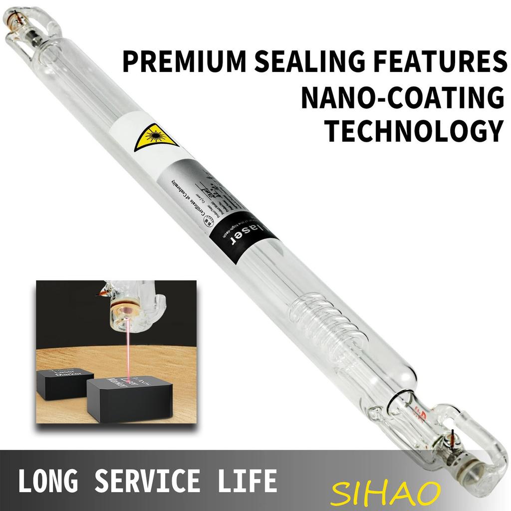 CO2 Лазерная трубка для Лазерной Гравировки Резки Гравировального Станка 40 Вт 700 мм × 50 мм