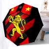 Lion Shield Automatic Opening and Closing, 8 rib Structure Portable Umbrella, Suitable for Men and Women in All Seasons  Perfect Gift for Ho