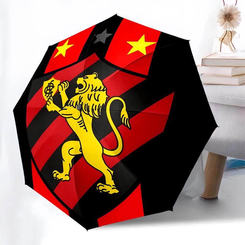 Lion Shield Automatic Opening and Closing, 8 rib Structure Portable Umbrella, Suitable for Men and Women in All Seasons Perfect Gift for Ho