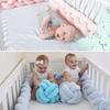 Decorative Cushion All-Around Protecting Sides And Corners of Beds And Sofa Soft PP Cotton Filling Three-Strand Braid Design Crib Braided Accessory