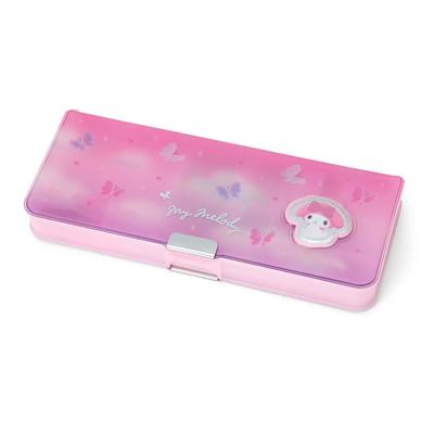Sanrio Моя Мелоди Пенал для Карандашей Вмещает 6 Карандашей, Включает Мини-Точилку и Имя 264962 Двусторонний Пенал, Двусторонний Тип, Карандаши, Место,