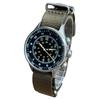 M.R.M.W. Men's Military Watch, Type A-15 Elapsed Time, Green NATO Strap