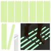 Rise Japan Waterproof and 24 20 X Water-Resistant Glow-in-the-Dark Stickers, Sheets, 2cm, Anti-Slip, Slip-Reducing, Glow-in-the-Dark Tape, 24-Pack