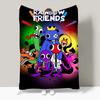Плед R-Rainbow F-Friend Легкий Дизайн Для Общежитий, Дневного Сна, Гостиной, Офиса, Дивана, Всесезонный