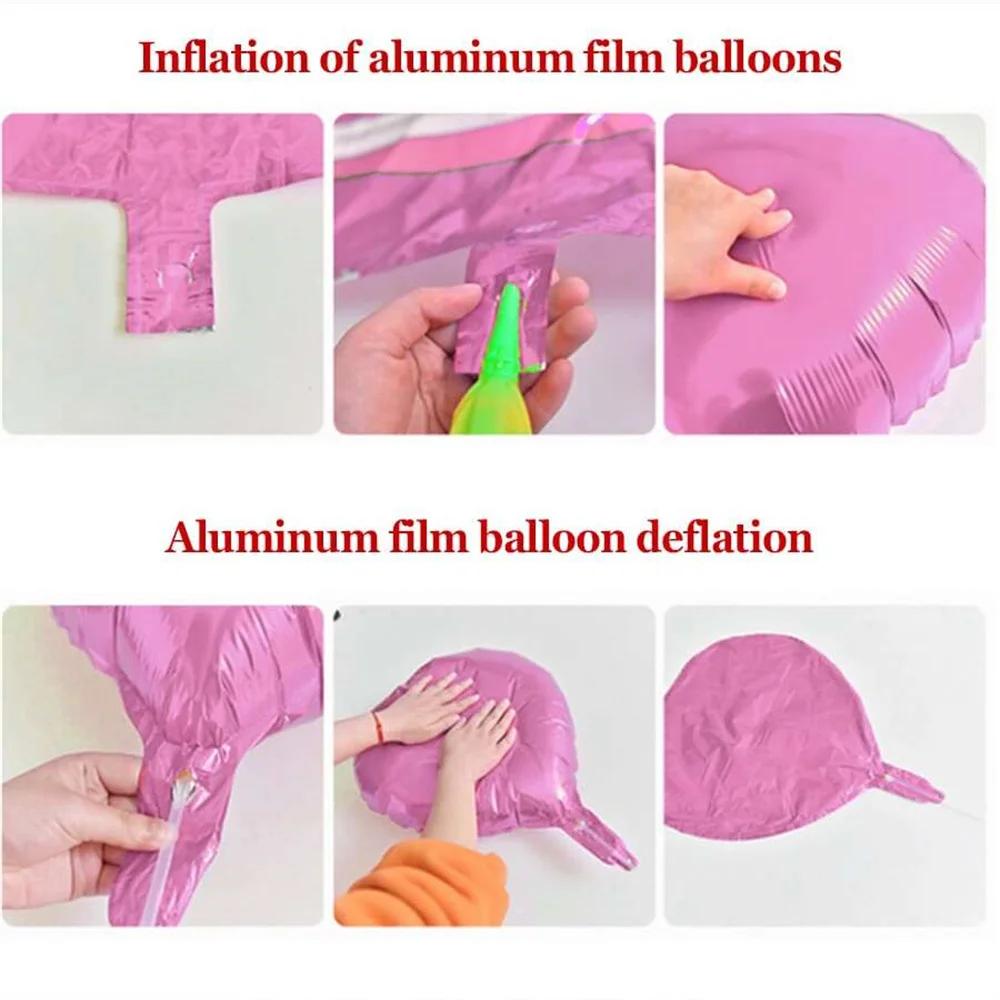 35 шт. Розовые/Зеленые Большие Шары Перламутровые Латексные Шары Золотое Конфетти Шары Динозавры для Дня Рождения Свадеб Вечеринки Украшения