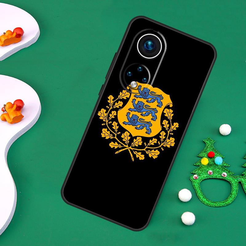 Чехол-эмблема с гербом Эстонии для Honor Magic 7 Pro 6 5 50 70 90 200 Lite X9b X9a X8a X8b X7a X6a X8 X9 X9c