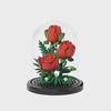 Valentine's Day Eternal Rose Bouquet: Compatible with Lego China Building Blocks, Flower Plant Potted Children's Toy