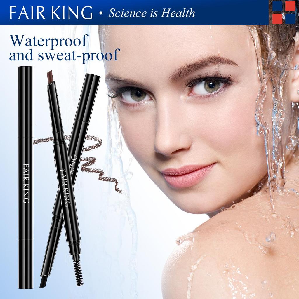 FAIR KING Черный коричневый водонепроницаемый карандаш для бровей для женщин макияж оттенок естественный длительный