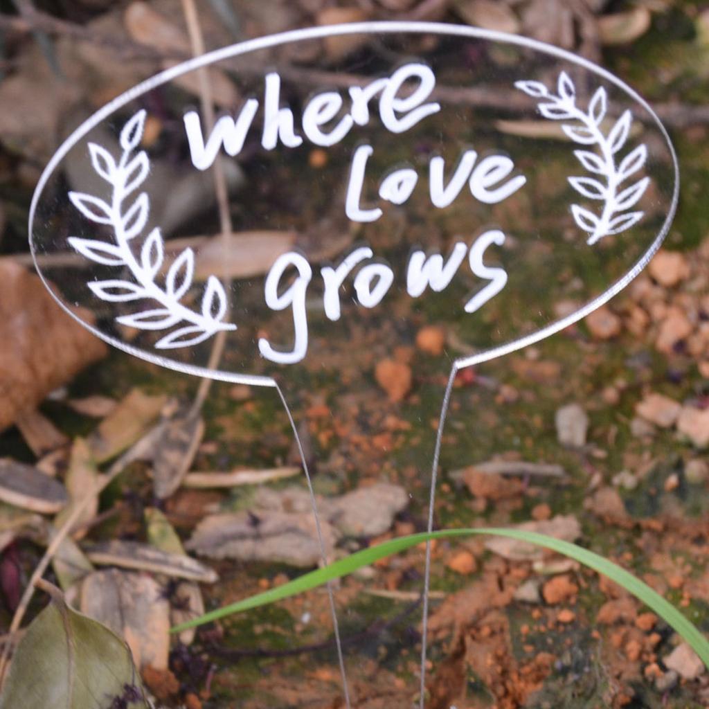 6/12 шт., этикетки для уличных растений, водонепроницаемые акриловые маркеры для растений, маркеры для питомника, украшения для трав, цветов и овощей