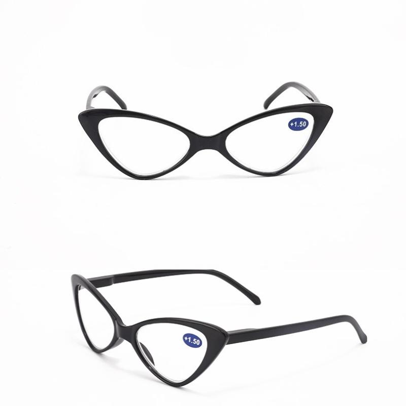 Очки для чтения в полной оправе для людей среднего и пожилого возраста, модные очки «кошачий глаз», очки для чтения высокой четкости для женщин