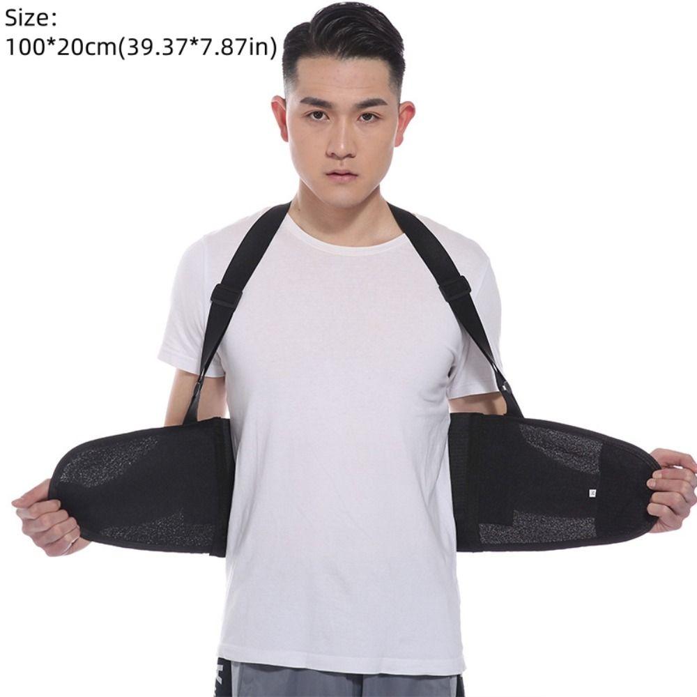 Breathable Strap Waist Trainer Belt Dual Adjustable Sports Lumbar Support Brace Men/Women