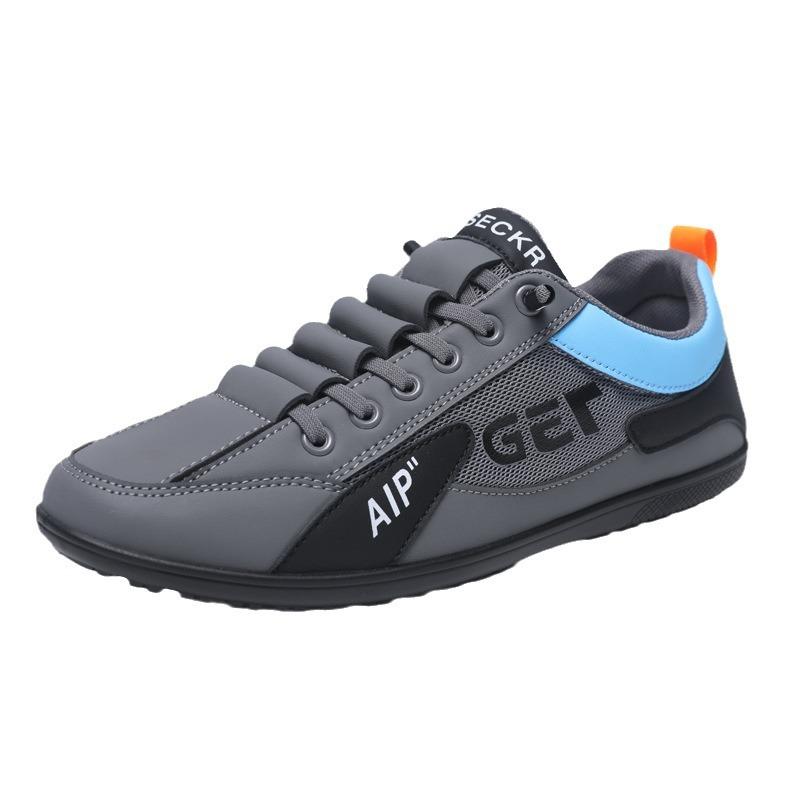 Summer men's shoes 2026 breathable men's versatile Doudou spring and autumn casual Forrest Gump sports shoes flat bottom