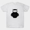 T Shirt Women Black And White Owl Harajuku Print Kawaii Tshirt Summer Short Sleeve Female T-Shirt Top Tee