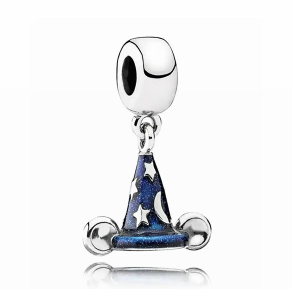 Classic 100% Copper Princess Dress Exquisite Mickey Charming Beads For Original Bracelet Diy Women'S Jewelry