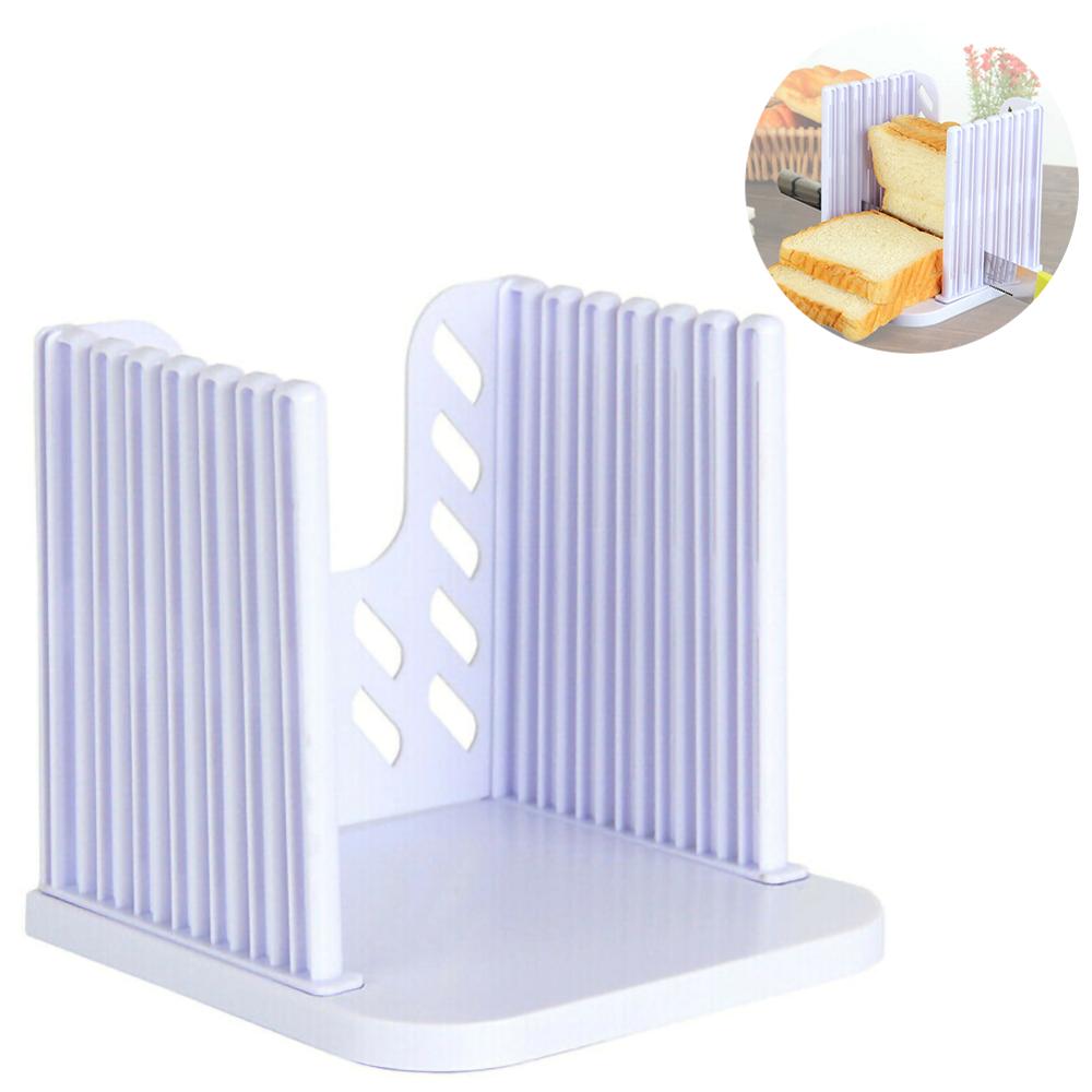 Rectangle Bread Slicer Cutter Mold Toast Loaf Cutting Pro Bread Slicer Cutter Mold Maker Slicing Guide Loaf Kitchen Tools Ship 1
