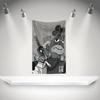 Баннер музыкальной рок-группы THE J-jay-z Flag, Баннер с HD-печатью, Гобелен для выставки, Для фанатов музыкальных групп, Декор для гаража