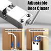 Дверной замок 20-40 кг, автоматический прочный доводчик для мебели, фурнитура из нержавеющей стали, регулируемая поверхность, доводчик для двери