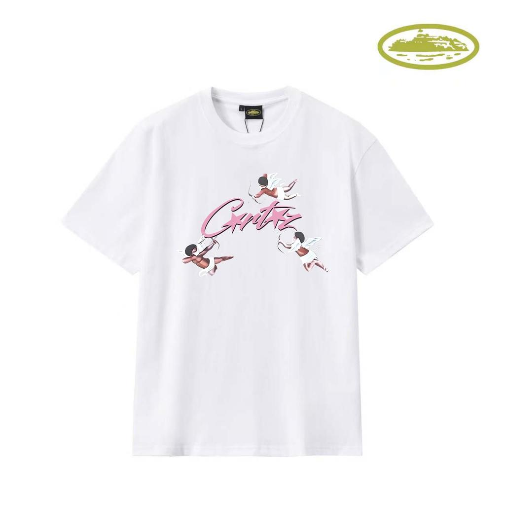 American cross-border foreign trade corteiz Alcatraz series T-shirt short-sleeved letter logo printed round neck short-sleeved T