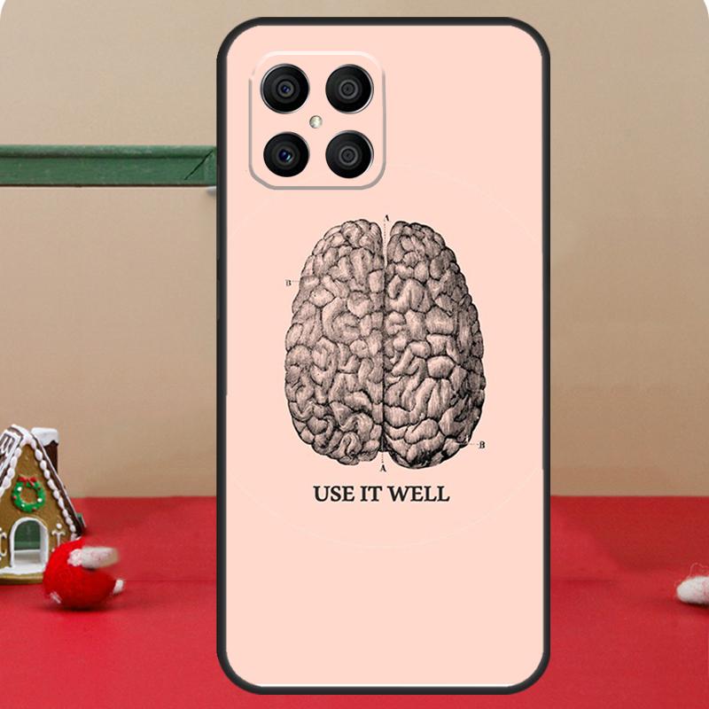 Медицинский Человеческие Органы Мозг Чехол Для Honor Magic 8 7 6 Pro Honor 200 400 70 90 Lite X8c X8b X9a X9b X9c X9d Win RT Чехол