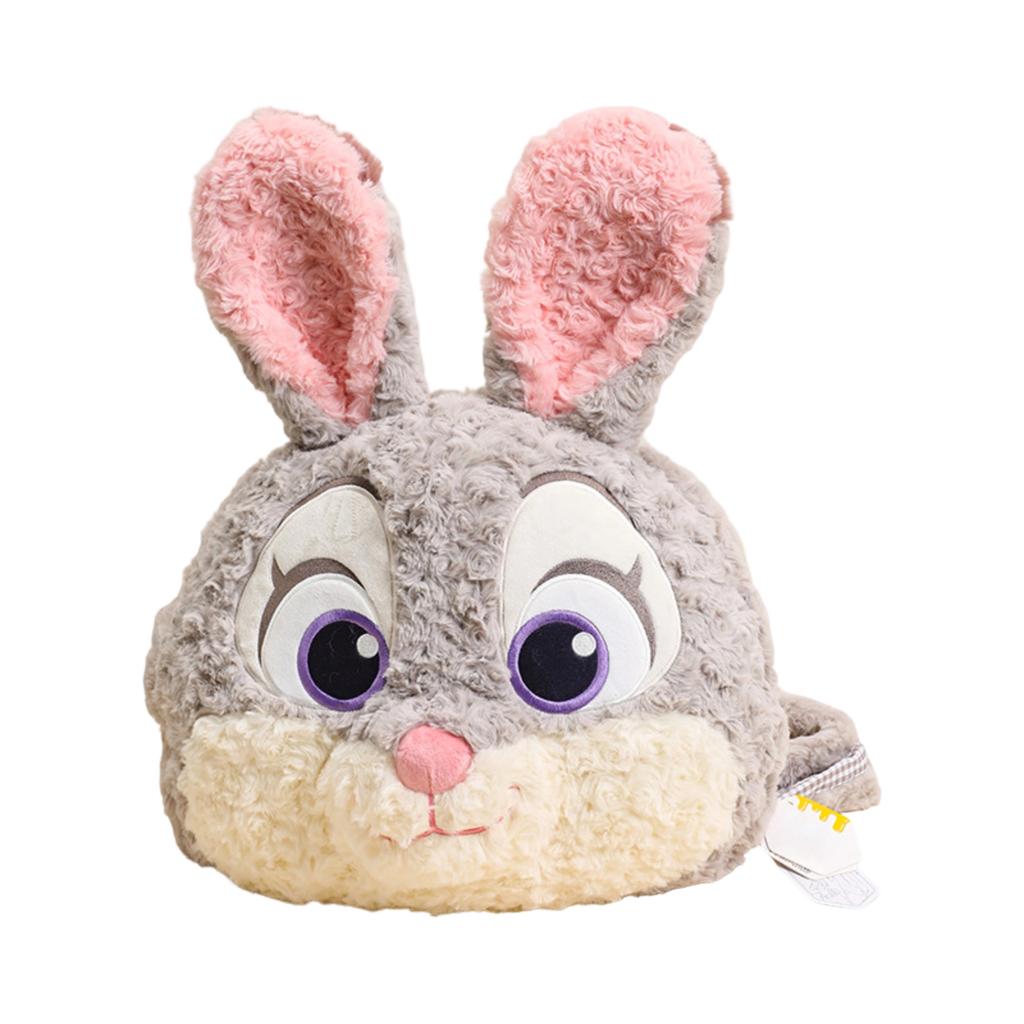 Plush Doll Backpack Big Head Doll Bag Creative And Cute Children's Storage Backpack