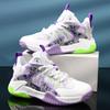 Parent-child Basketball Shoes Men Boy Girl Middlecut Sports Running Sneakers Autumn Winter Spring Walking Hiking Shoes
