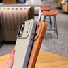 Чехол для Apple iPhone 17 Pro Max: Текстура, как у кожи, Металлические кнопки объектива, Матовая отделка, Защита от падений.