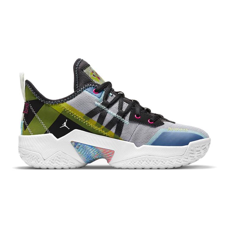 Air Jordan One Take 2 Зеленый/Синий/Черный GS CZ0840-003