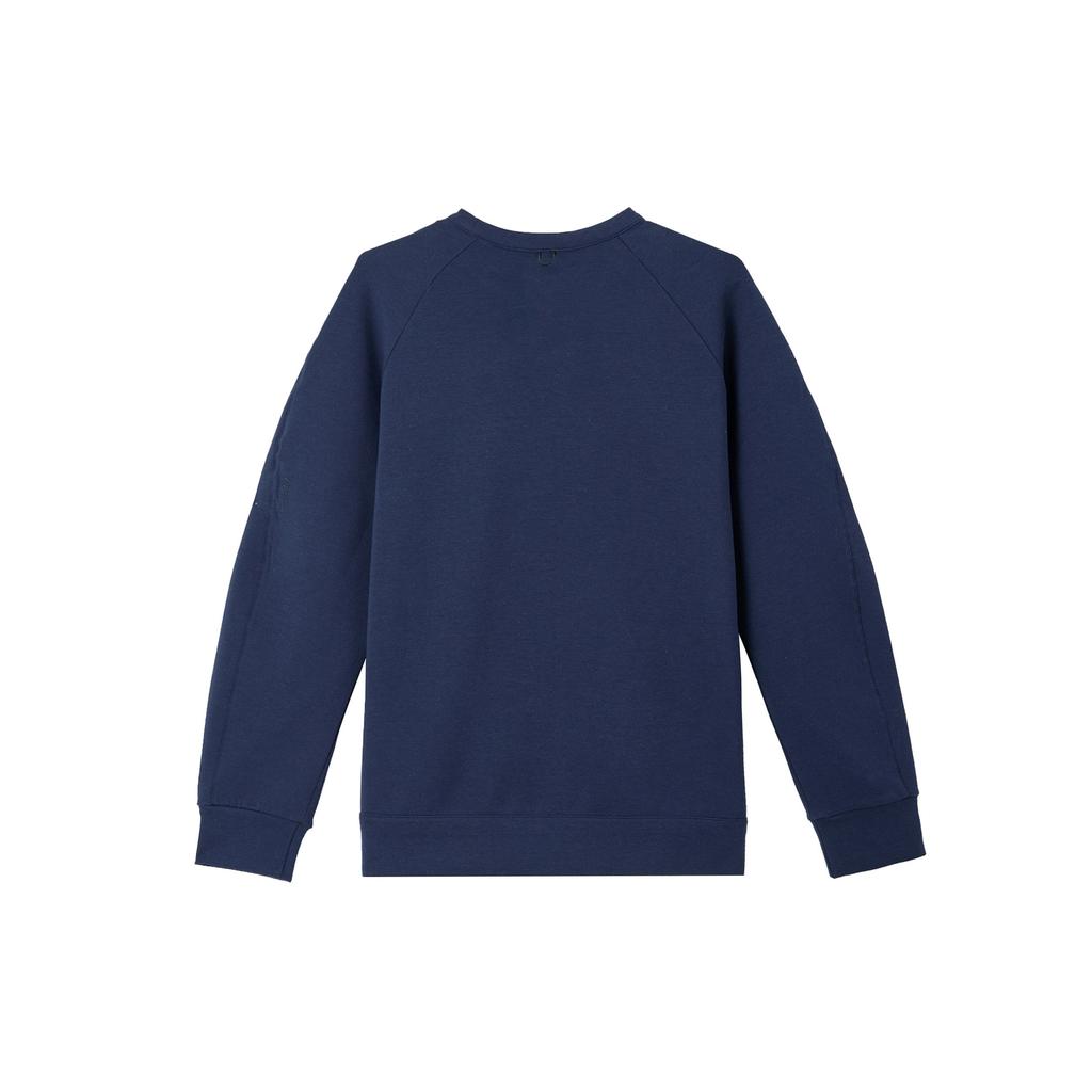 Nike Dri-Fit 24.7 Серия Повседневная Простая Толстовка с круглым вырезом и длинными рукавами Мужская Толстовка Обсидиан Темно-синий-Черный HQ6965451