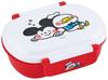 Skater Kids' Lunch Box, 1 Tier, 360ml, with Inner, Dome-Shaped, Perfect for Filling Kids' Lunches, Made In Japan, Kanahei, Disney Mickey Mouse and