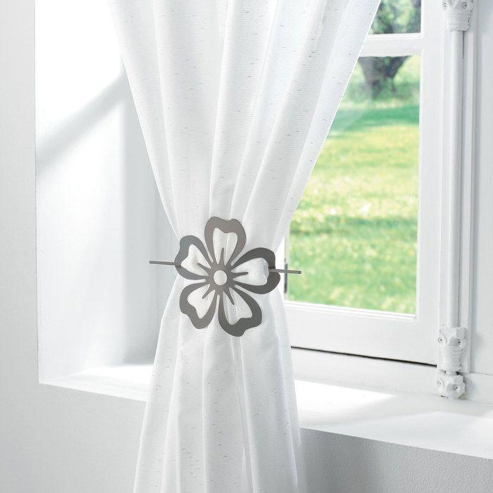 1 Embrasse broche Petaly rouge