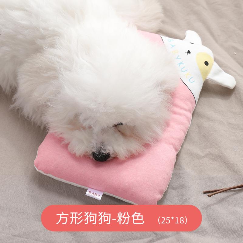 Pet Dog Sleeping Pillow Cute Piggy Pattern Protection Cervical Spine Deep Sleep Dog Cat Pillow