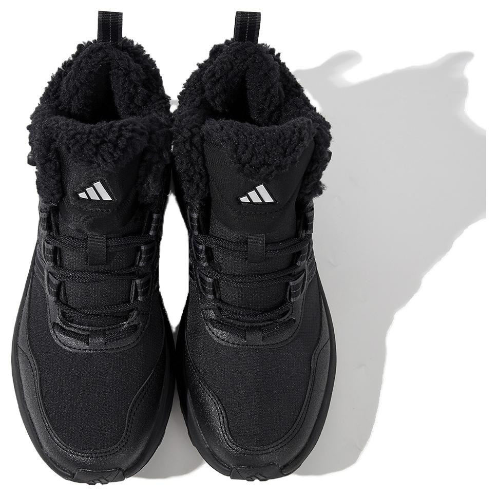 Adidas Roam Wander Mid N Удобные Универсальные Прочные Теплые С хорошим сцеплением Высокие Походные Ботинки Мужские Походные Ботинки Черные JS3429