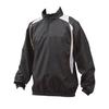 Mizuno Бейсбольная куртка на молнии 12JE7V46 SS Черный/Белый