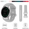 Силиконовый спортивный ремешок для Garmin Vivoactive 4S Quick Release Аксессуары Silmplicity для Garmin Forerunner 256S 265S 18 мм ремешок