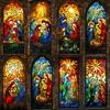 Европейская Ретро Церковь Пленка для Окон Приватности Цветные Витражные Наклейки на Окна Непрозрачные Самоклеящиеся Декор для Дома Художественные Наклейки