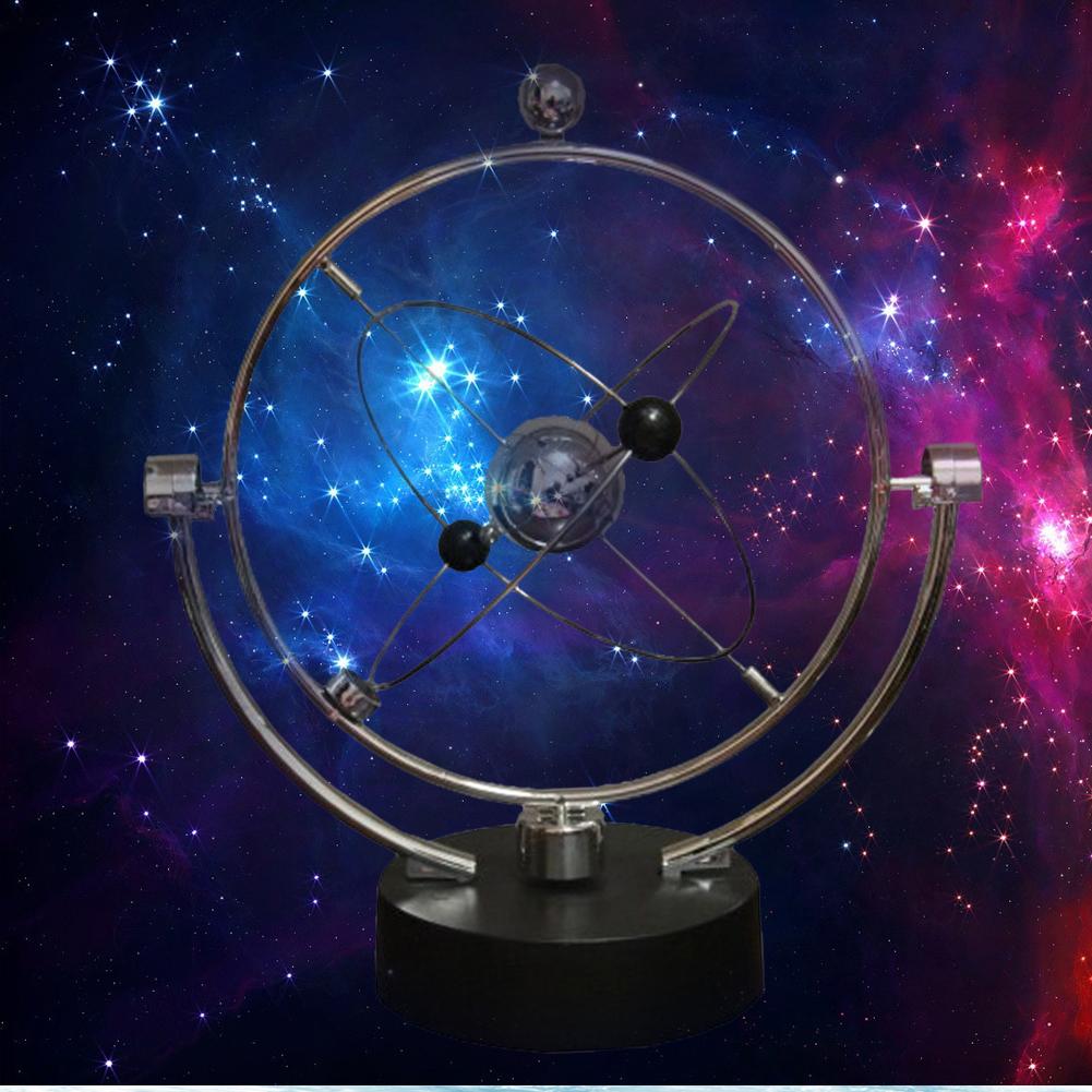 Кинетический Орбитальный Вращающийся Гаджет Забавный Образовательный Научный Орнамент Творческий Изысканный Художественный Ремесла Без Батареи Баланс Домашний Декор