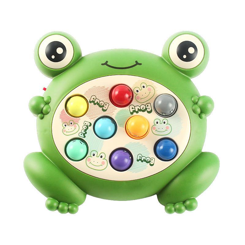 Childrens Touchactivated Frog Moles Whacking Game With Sound And Bright Colors For Learning