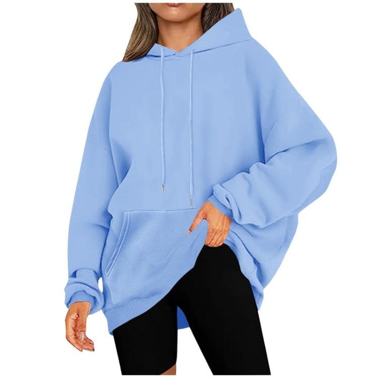 Women Casual Oversized Hooded Sweatshirt Long Sleeve Pullover Tops Hoodies