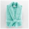 Peignoir De Bain - Tendresse V - Vert - 100% Coton - Col Châle - Chaud 500gr/m²