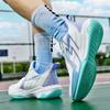 Glow-in-the-dark Combat Basketball Shoes Male Shock-absorbing Rebound Guard New Student Youth Non-slip Sneakers