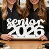 Yousheng Senior 2026 Знак Класс 2026 Фотореквізит Настольное украшение для выпускного вечера для декора старшей ночи Принадлежности для выпускного вечера в средней школе и колледже